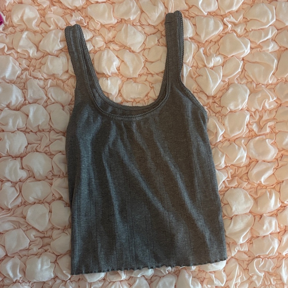 American Eagle Women's mocha brown Tank Top size small